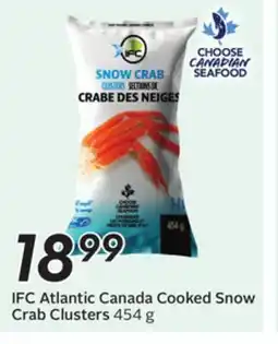 Sobeys IFC Atlantic Canada Cooked Snow Crab Clusters offer