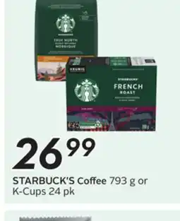 Sobeys STARBUCK'S Coffee offer