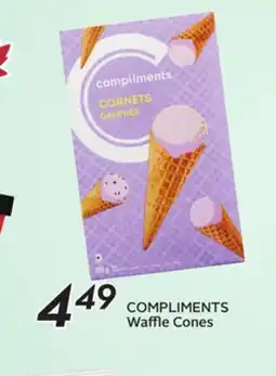 Sobeys COMPLIMENTS Waffle Cones offer