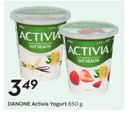 Sobeys DANONE Activia Yogurt offer