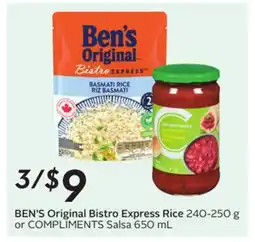 Sobeys BEN'S Original Bistro Express Rice offer