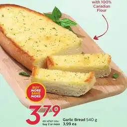 Sobeys Garlic Bread offer