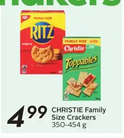 Sobeys CHRISTIE Family Size Crackers offer