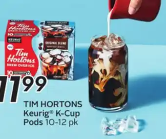 Sobeys TIM HORTONS Keurig K-Cup Pods offer