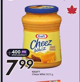 Sobeys KRAFT Cheez Whiz offer