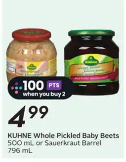 Sobeys KUHNE Whole Pickled Baby Beets offer