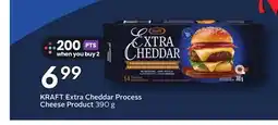 Sobeys KRAFT Extra Cheddar Process Cheese Product offer