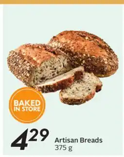 Sobeys Artisan Breads offer