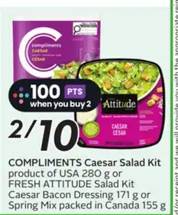 Sobeys COMPLIMENTS Caesar Salad Kit offer