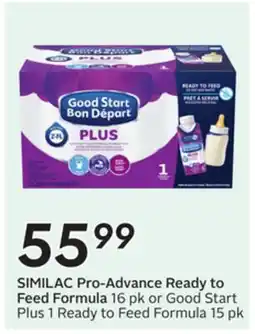 Sobeys SIMILAC Pro-Advance Ready to Feed Formula offer
