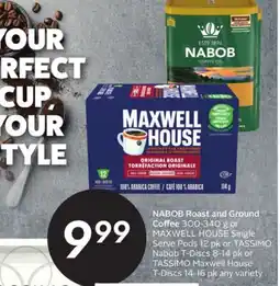 Sobeys NABOB Roast and Ground Coffee offer