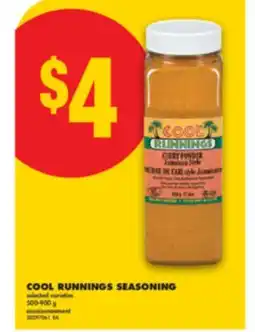 No Frills COOL RUNNINGS SEASONING, 500-900 g offer