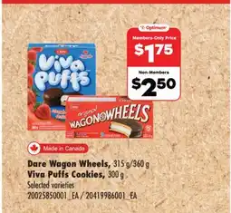 No Frills DARE WAGON WHEELS, 315 G/360 G VIVA PUFFS COOKIES, 300 G offer