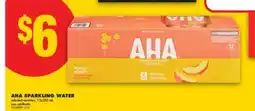 No Frills AHA SPARKLING WATER, 12x355 mL offer
