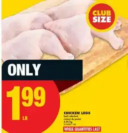 No Frills CHICKEN LEGS offer