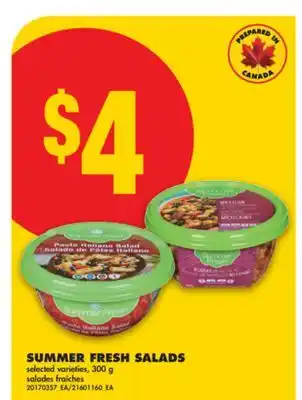 No Frills SUMMER FRESH SALADS, 300 g offer