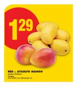No Frills RED or ATAULFO MANGO offer