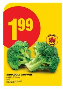 No Frills BROCCOLI CROWNS offer