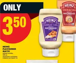 No Frills HEINZ FLAVOURED MAYO, 340 mL offer