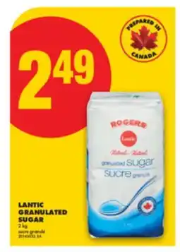 No Frills LANTIC GRANULATED SUGAR, 2 kg offer