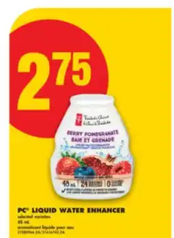 No Frills PC LIQUID WATER ENHANCER, 48 mL offer