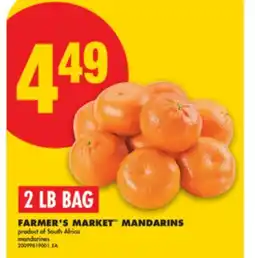 No Frills FARMER'S MARKET MANDARINS, 2 LB BAG offer