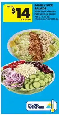 Real Canadian Superstore FAMILY SIZE SALADS, 740 G-1.47 KG offer