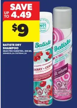Real Canadian Superstore BATISTE DRY SHAMPOO, 200 ML offer