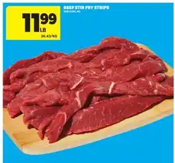 Real Canadian Superstore BEEF STIR FRY STRIPS offer