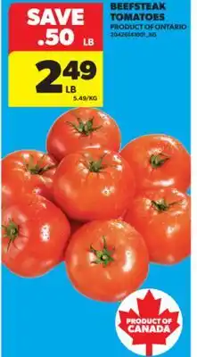 Real Canadian Superstore BEEFSTEAK TOMATOES offer