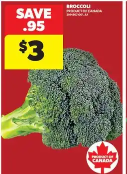 Real Canadian Superstore BROCCOLI offer