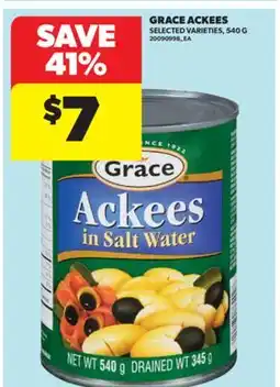 Real Canadian Superstore GRACE ACKEES, 540 G offer