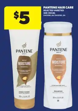 Real Canadian Superstore PANTENE HAIR CARE, 308-355 ML offer