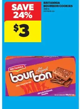Real Canadian Superstore BRITANNIA BOURBON COOKIES, 390 G offer