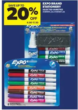 Real Canadian Superstore EXPO BRAND STATIONERY offer