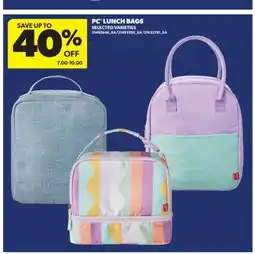 Real Canadian Superstore PC LUNCH BAGS offer