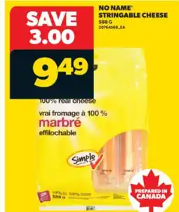 Real Canadian Superstore NO NAME STRINGABLE CHEESE, 588 G offer