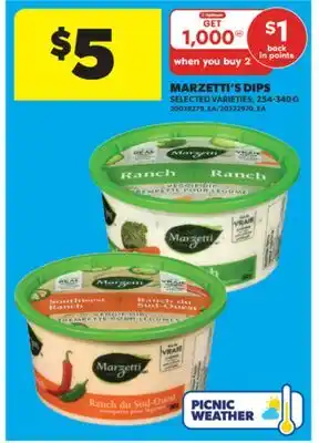 Real Canadian Superstore MARZETTI'S DIPS, 254-340 G offer