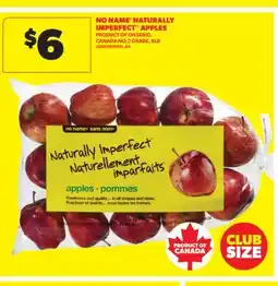 Real Canadian Superstore NO NAME NATURALLY IMPERFECT APPLES, 6LB offer