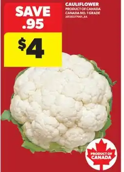 Real Canadian Superstore CAULIFLOWER offer