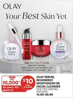 Real Canadian Superstore OLAY SKIN CARE PRODUCTS offer