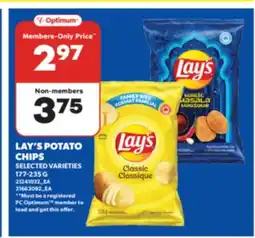 Real Canadian Superstore LAY'S POTATO CHIPS, 177-235 G offer