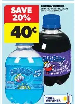 Real Canadian Superstore CHUBBY DRINKS, 250 ML offer