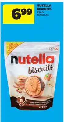 Real Canadian Superstore NUTELLA BISCUITS, 276 G offer