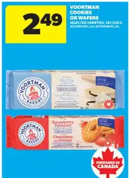 Real Canadian Superstore VOORTMAN COOKIES OR WAFERS, 142-320 G offer