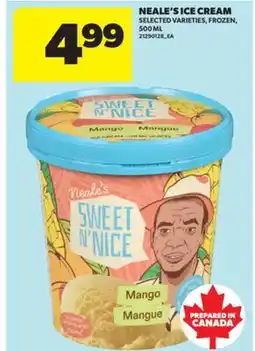 Real Canadian Superstore NEALE'S ICE CREAM, 500 ML offer