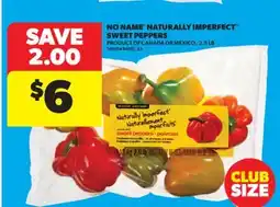Real Canadian Superstore NO NAME NATURALLY IMPERFECT SWEET PEPPERS, 2.5 LB offer