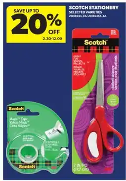 Real Canadian Superstore SCOTCH STATIONERY offer