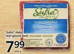 Fortinos SUFRA HALAL LEAN GROUND BEEF, 454 g offer