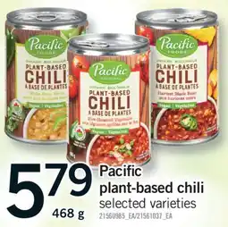 Fortinos PACIFIC PLANT-BASED CHILI, 468 g offer
